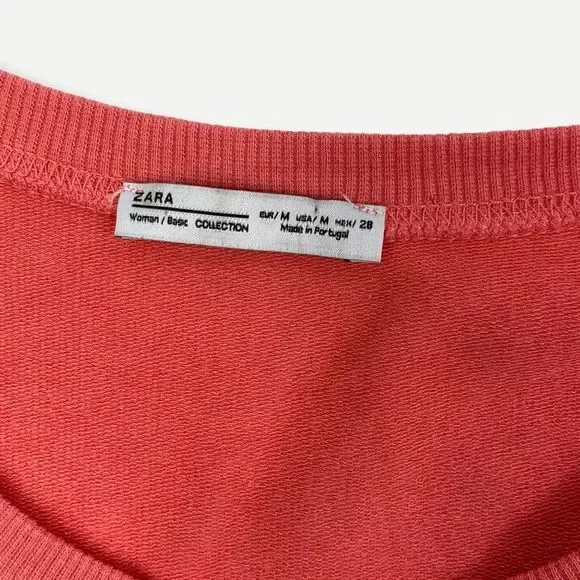 Zara Asymmetrical Crewneck Sweatshirt - Picture 5 of 6